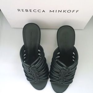 Rebecca Minkoff Strappy Sandals Black Heels